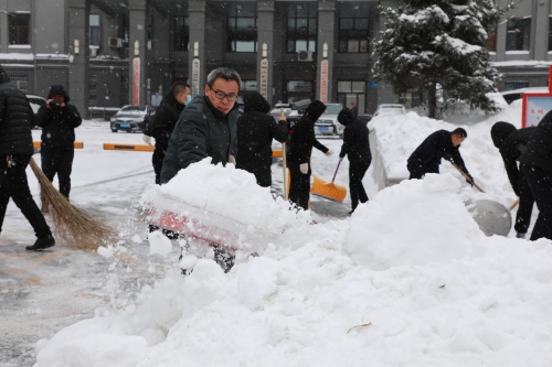 公司清雪